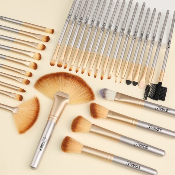 Makeup Brushes Professional 32pcs Makeup Brush Set, Makeup Brushes Set - Picture 6 of 16